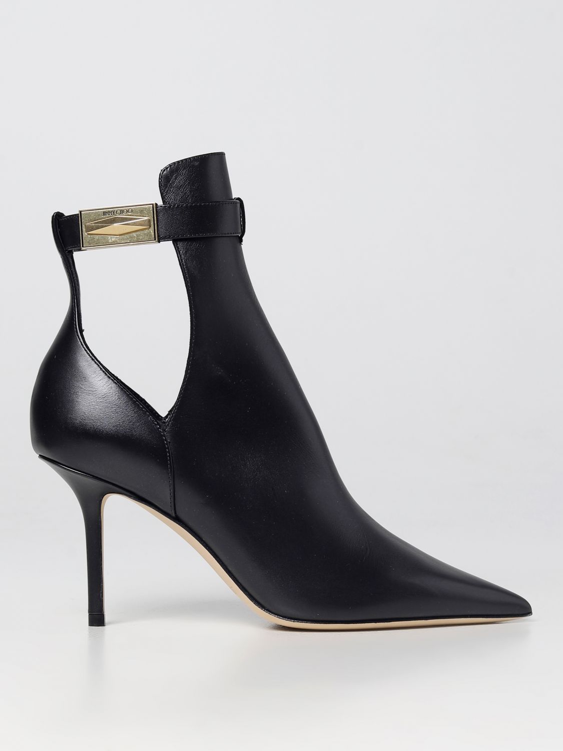 Jimmy Choo Flat Ankle Boots JIMMY CHOO Woman colour Black