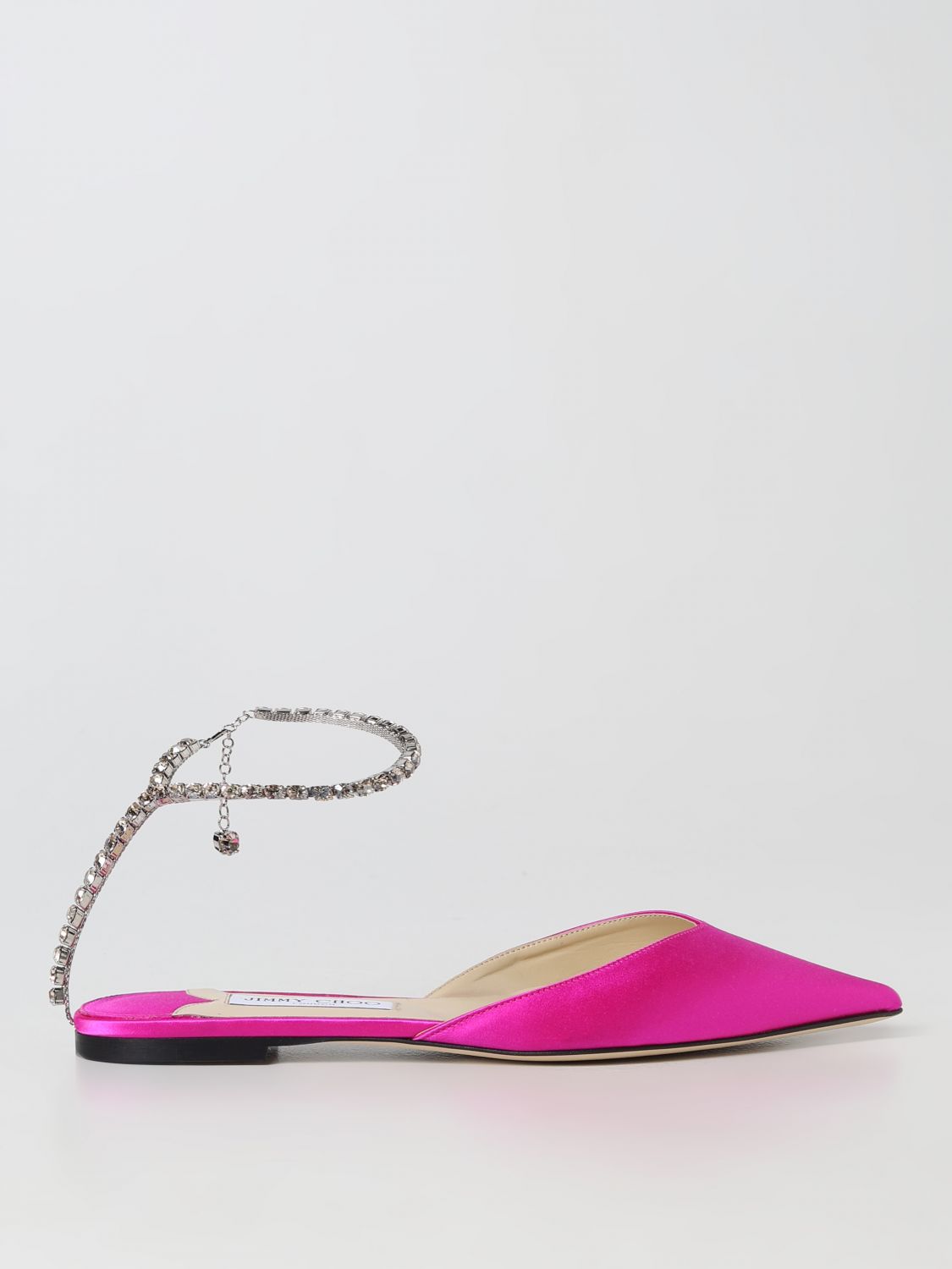 Jimmy Choo Ballet Pumps JIMMY CHOO Woman colour Fuchsia