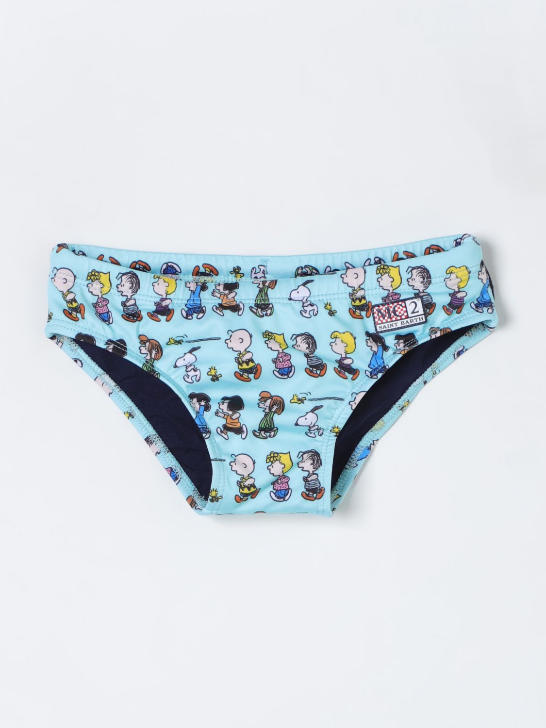 Mc2 Saint Barth Swimsuit MC2 SAINT BARTH Kids color Gnawed Blue