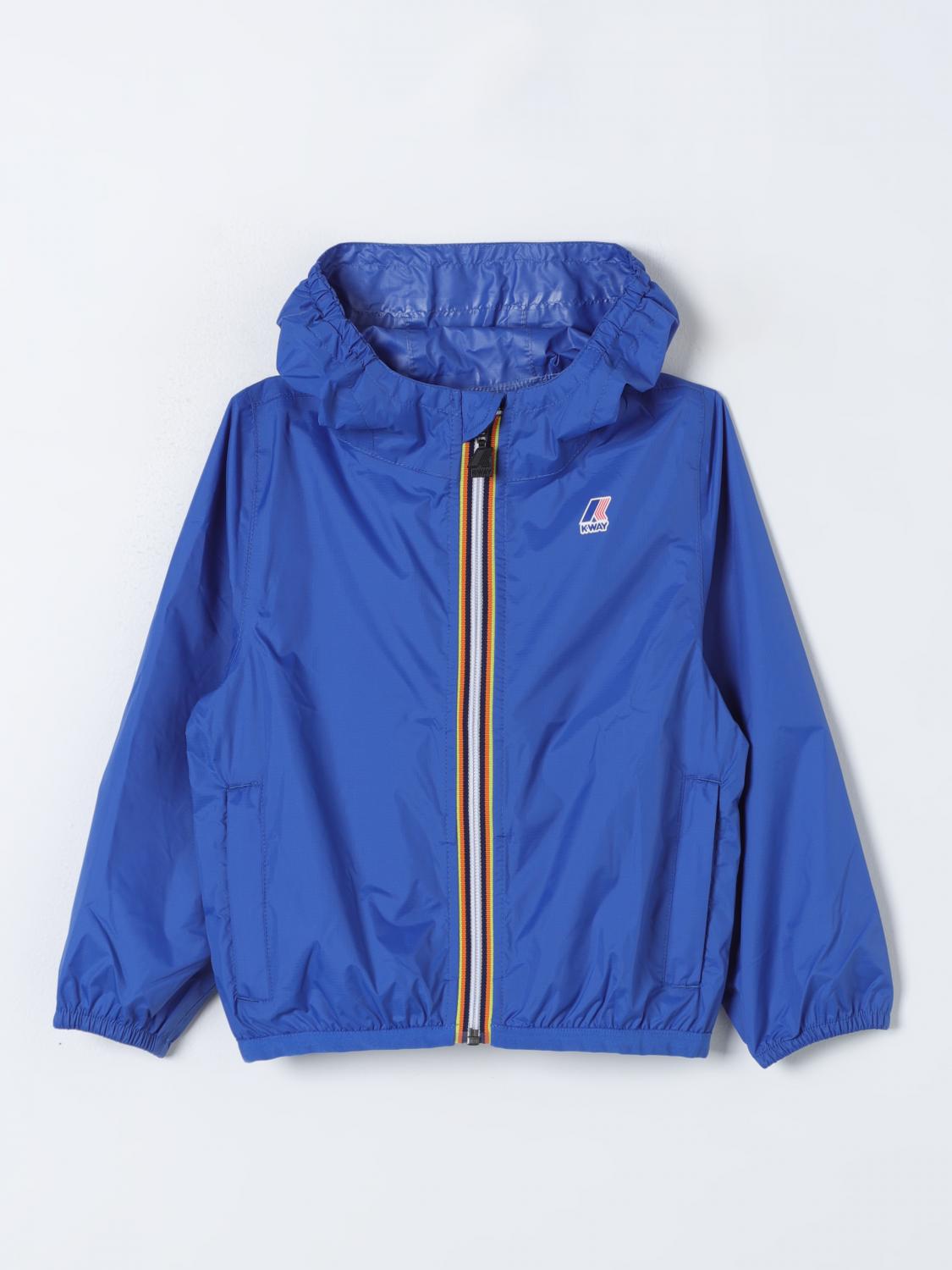 K-Way Jacket K-WAY Kids colour Royal Blue