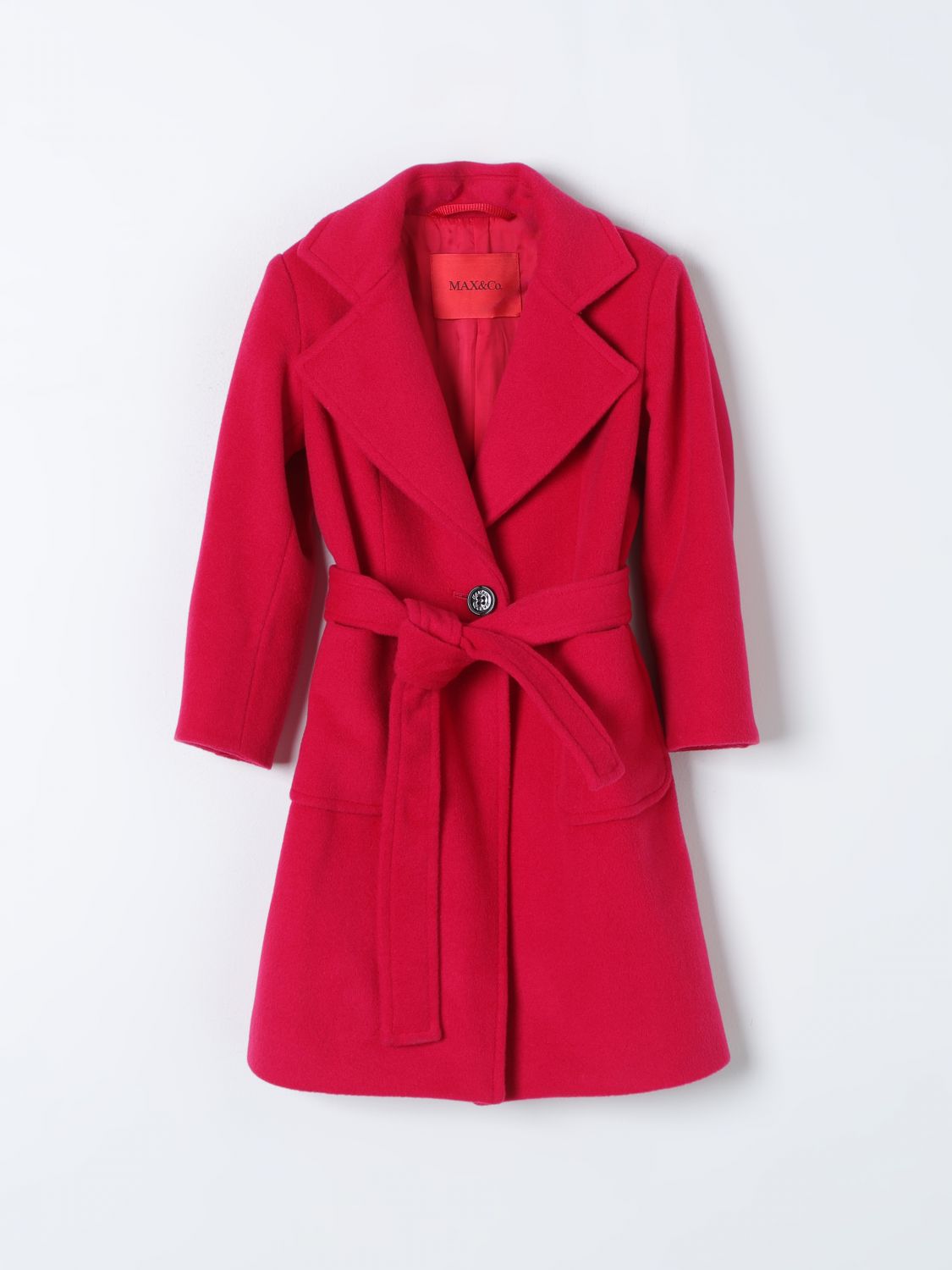  Coat MAX & CO. KID Kids colour Red