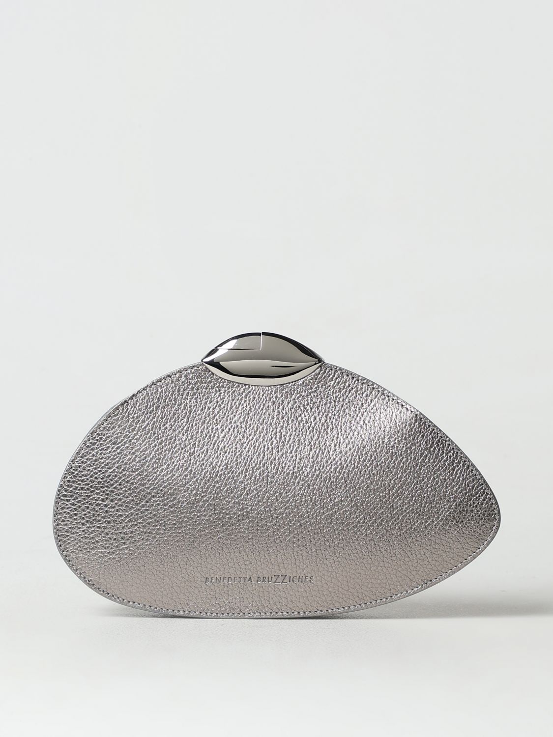 Benedetta Bruzziches Clutch BENEDETTA BRUZZICHES Woman color Silver