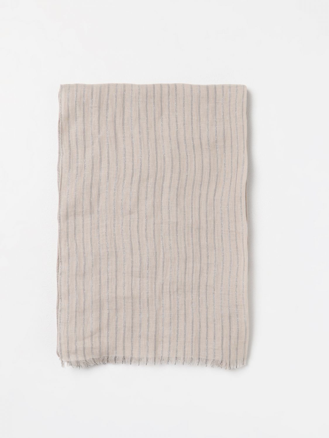 Brunello Cucinelli Scarf BRUNELLO CUCINELLI Woman color Beige