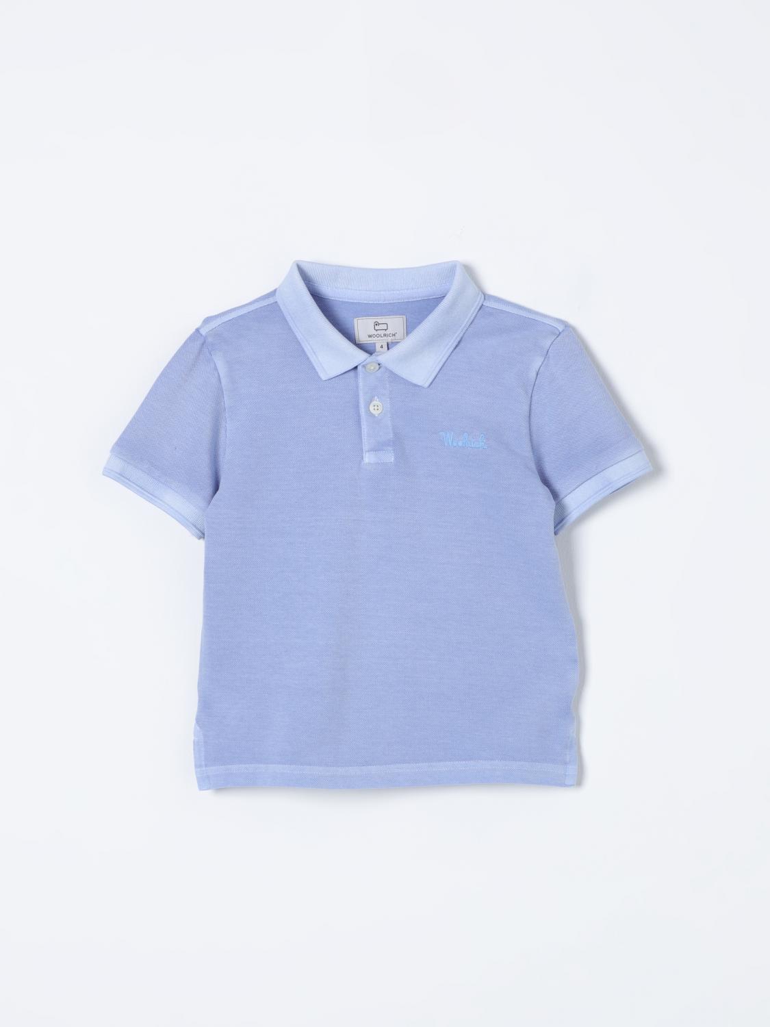 Woolrich Polo Shirt WOOLRICH Kids color Blue