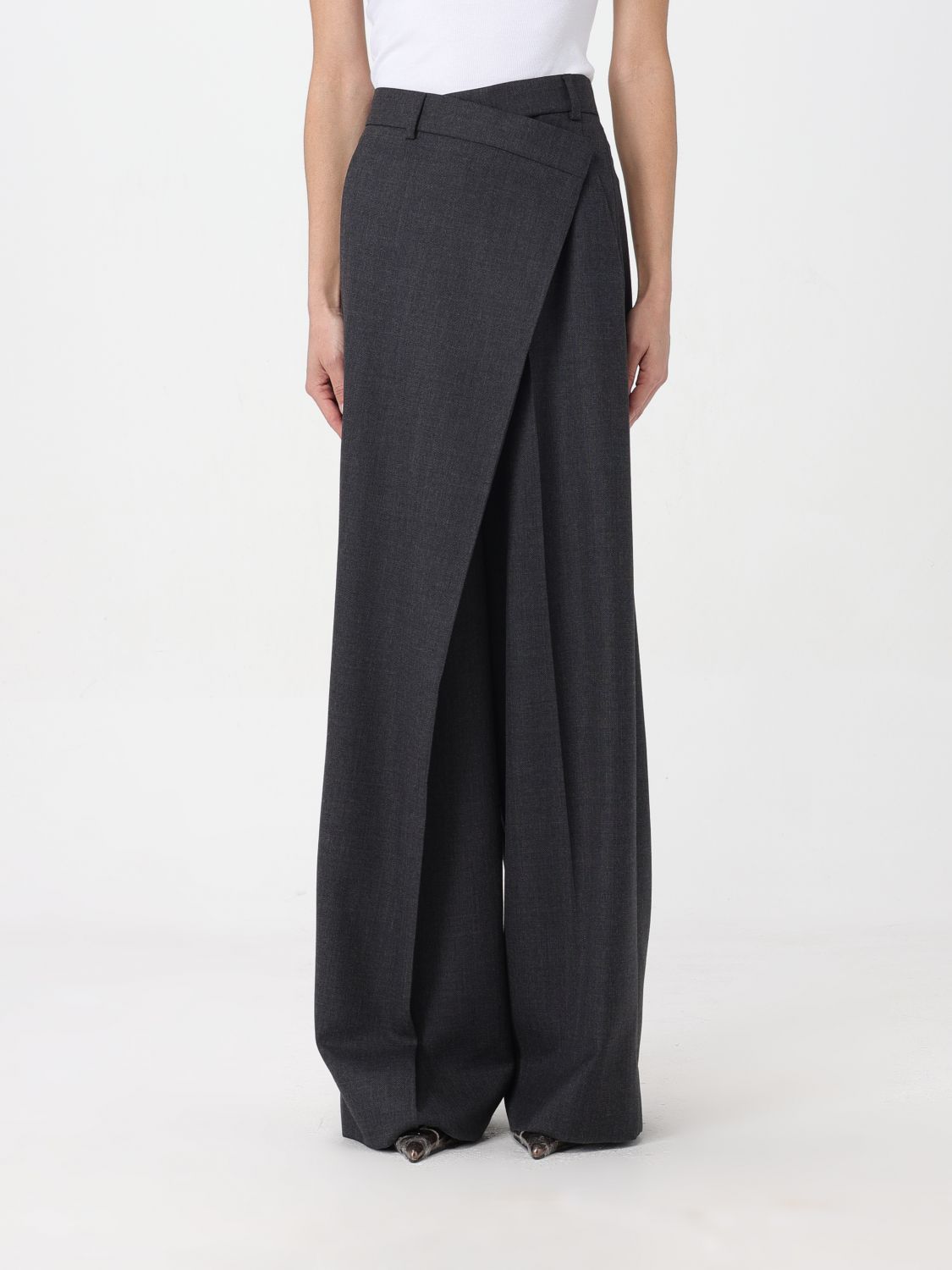 Acne Studios Trousers ACNE STUDIOS Woman colour Grey
