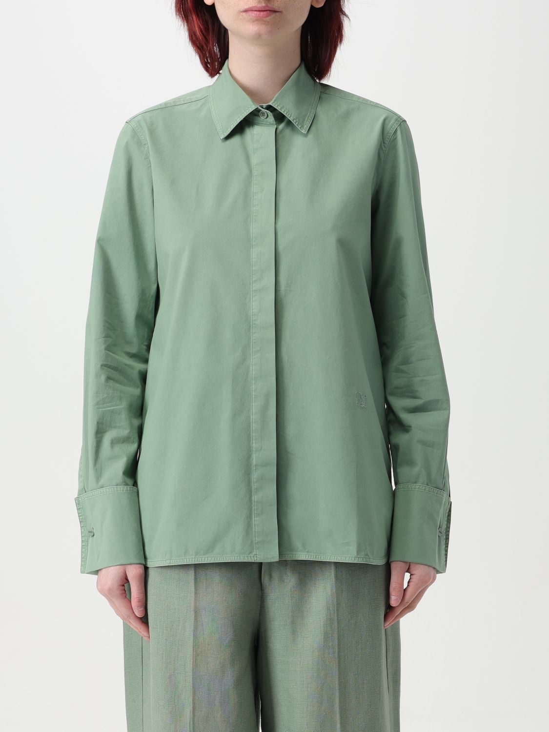 Max Mara Shirt MAX MARA Woman colour Green