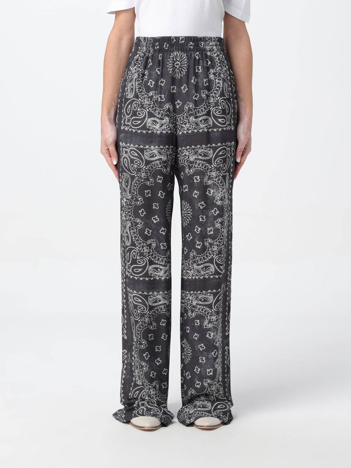 Golden Goose Trousers GOLDEN GOOSE Woman colour Charcoal