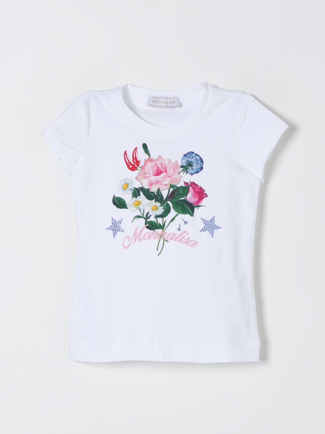 Monnalisa T-Shirt MONNALISA Kids colour White