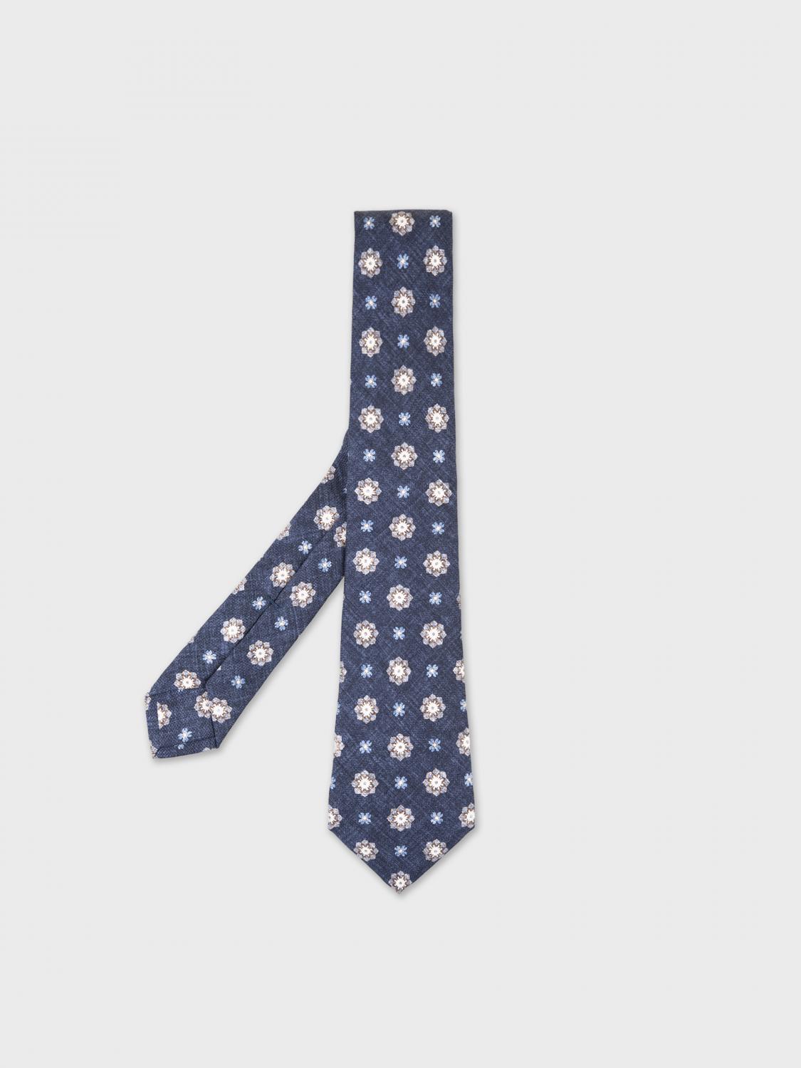 Kiton Tie KITON Men color Blue 1