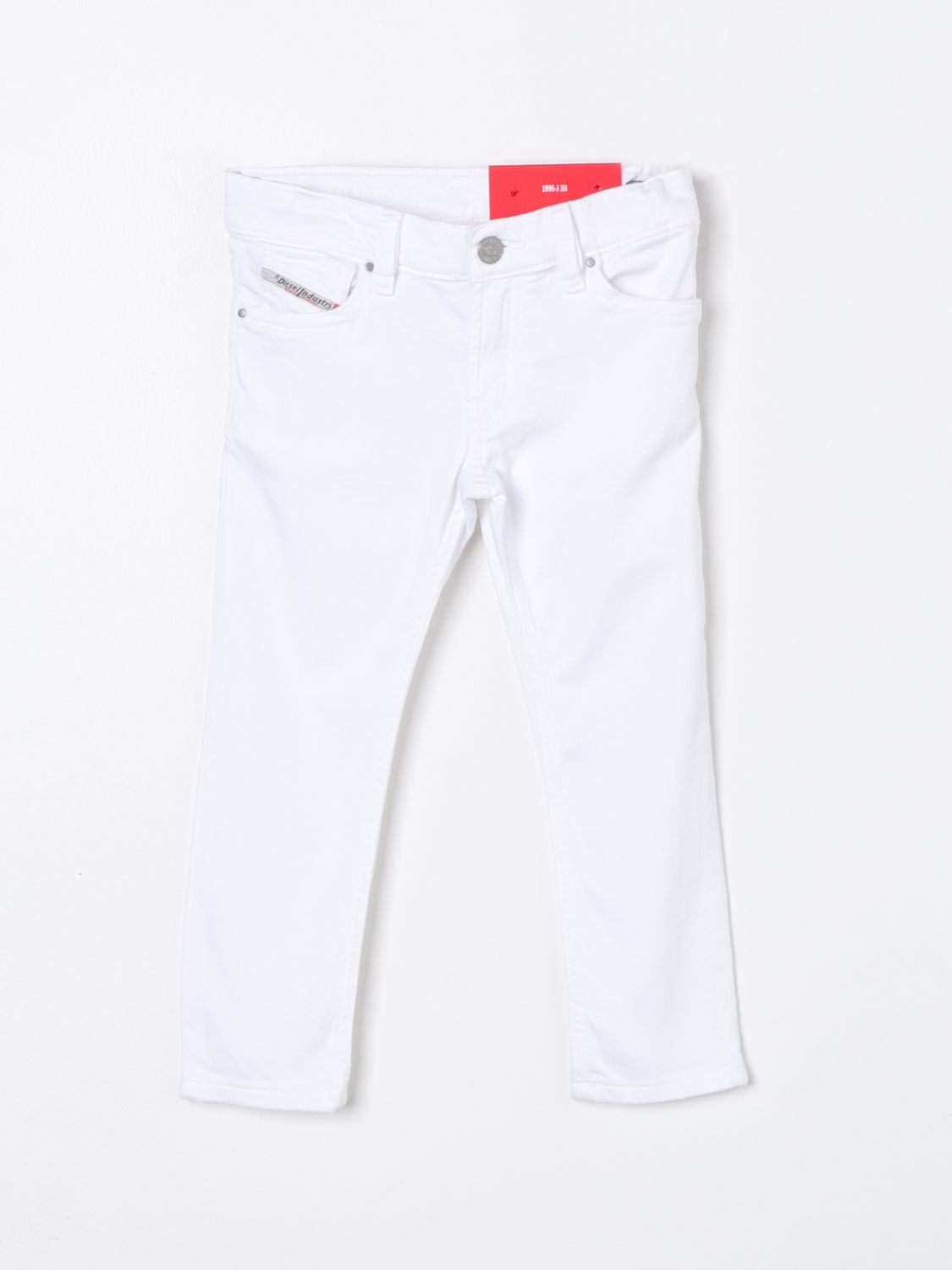 Diesel Trousers DIESEL Kids colour White