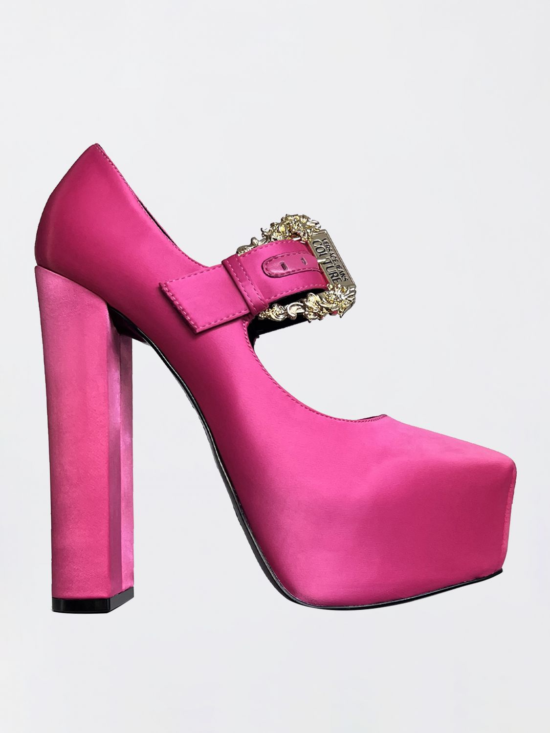 Versace Jeans Couture High Heel Shoes VERSACE JEANS COUTURE Woman colour Fuchsia