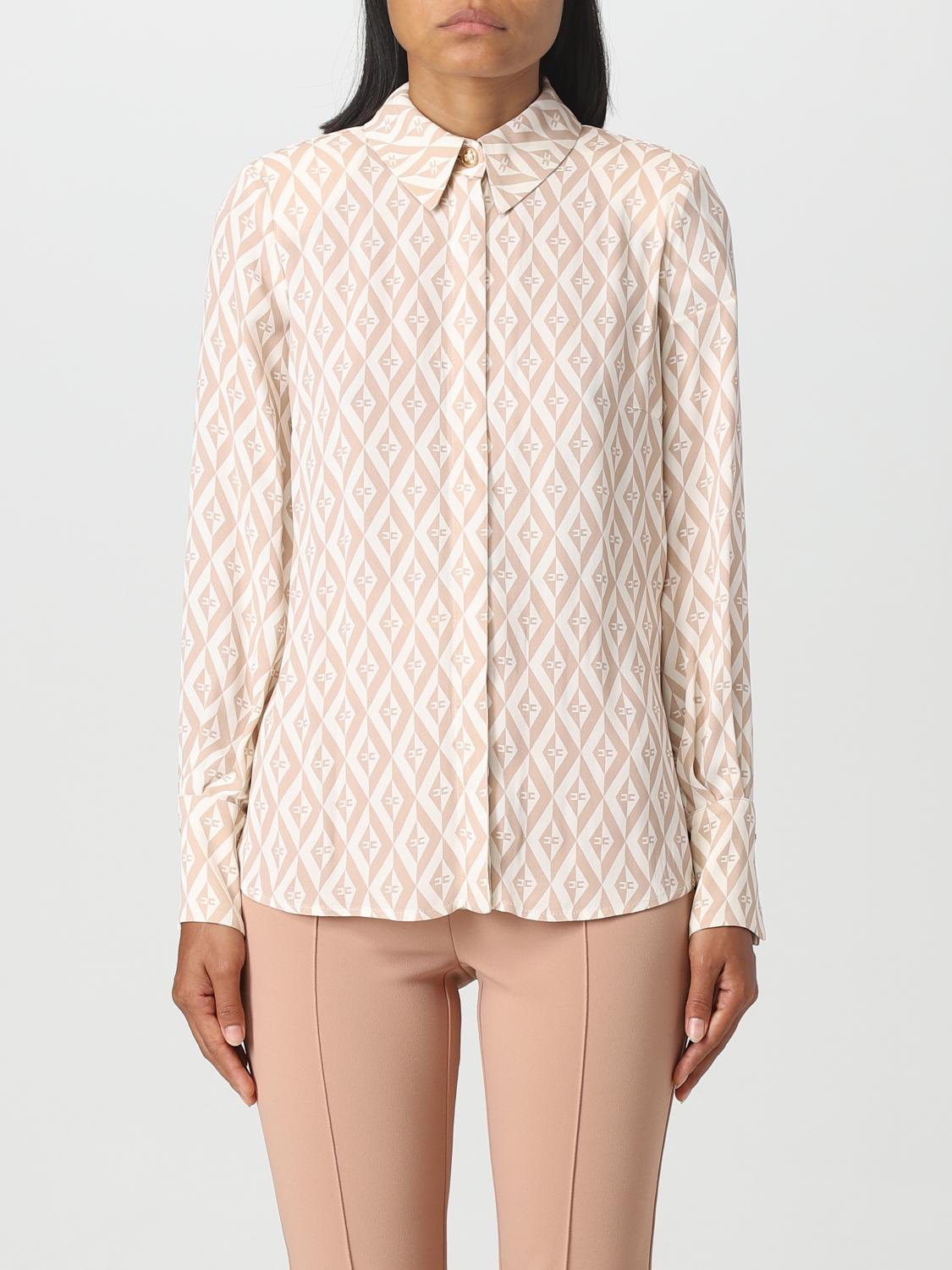 Elisabetta Franchi Shirt ELISABETTA FRANCHI Woman colour Nude