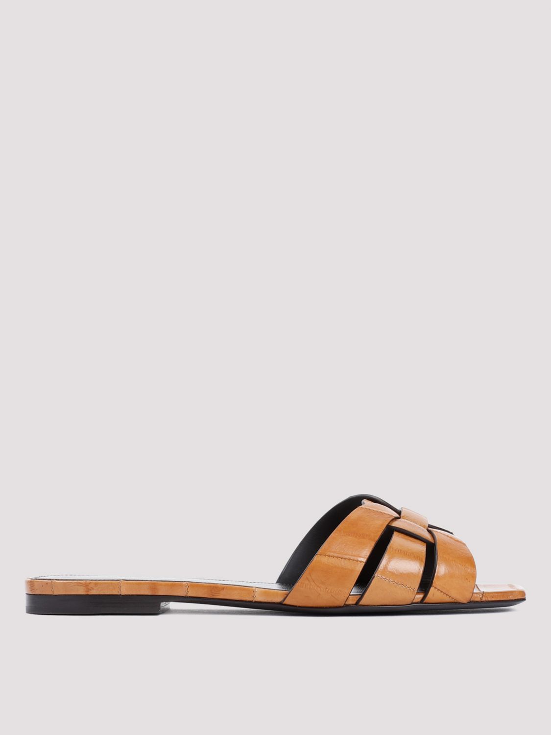 Saint Laurent Flat Sandals SAINT LAURENT Woman color Hazel