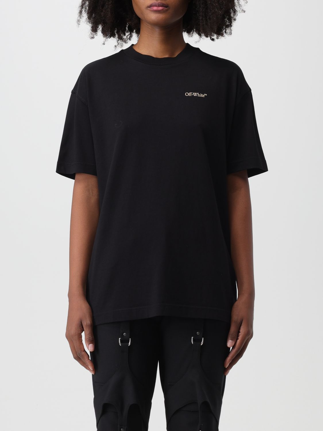 OFF-WHITE T-Shirt OFF-WHITE Woman colour Black