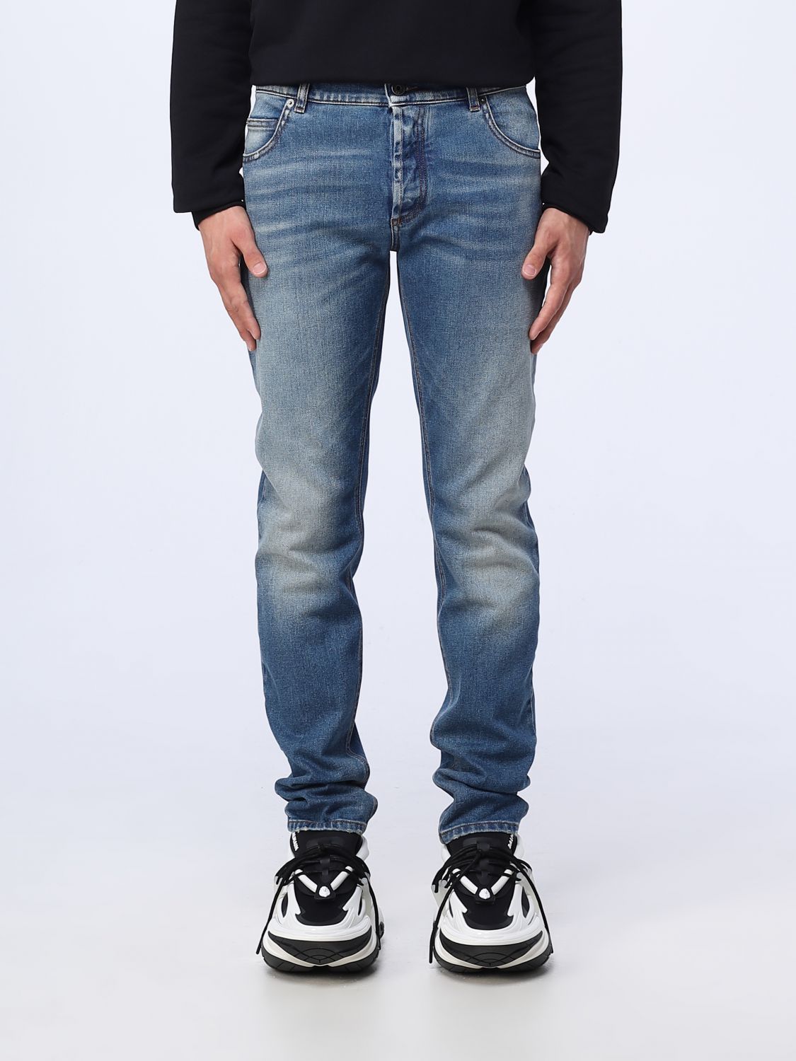 Balmain Jeans BALMAIN Men colour Denim