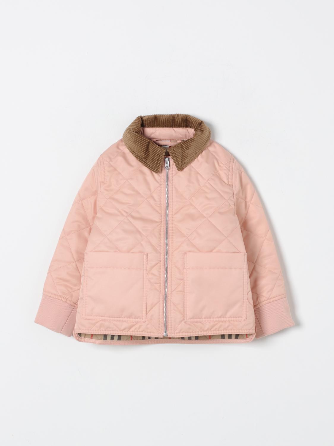 Burberry Jacket BURBERRY Kids color Pink