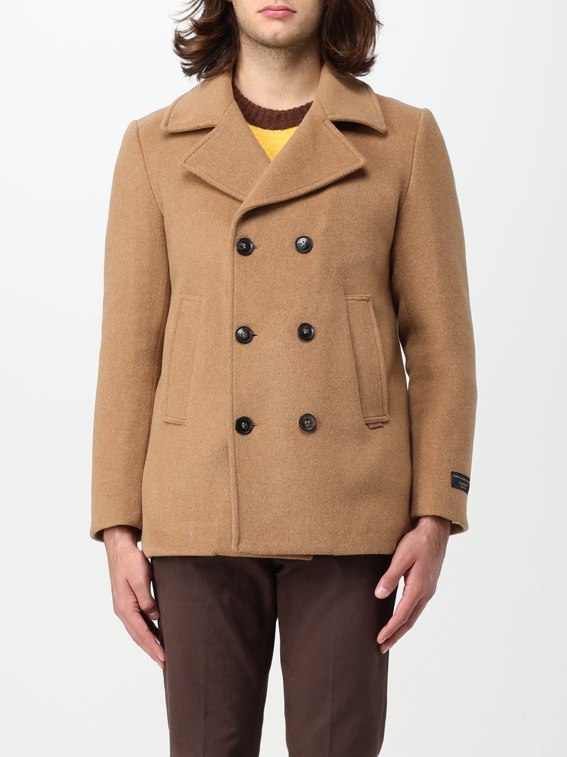 Liu Jo Coat LIU JO Men colour Camel