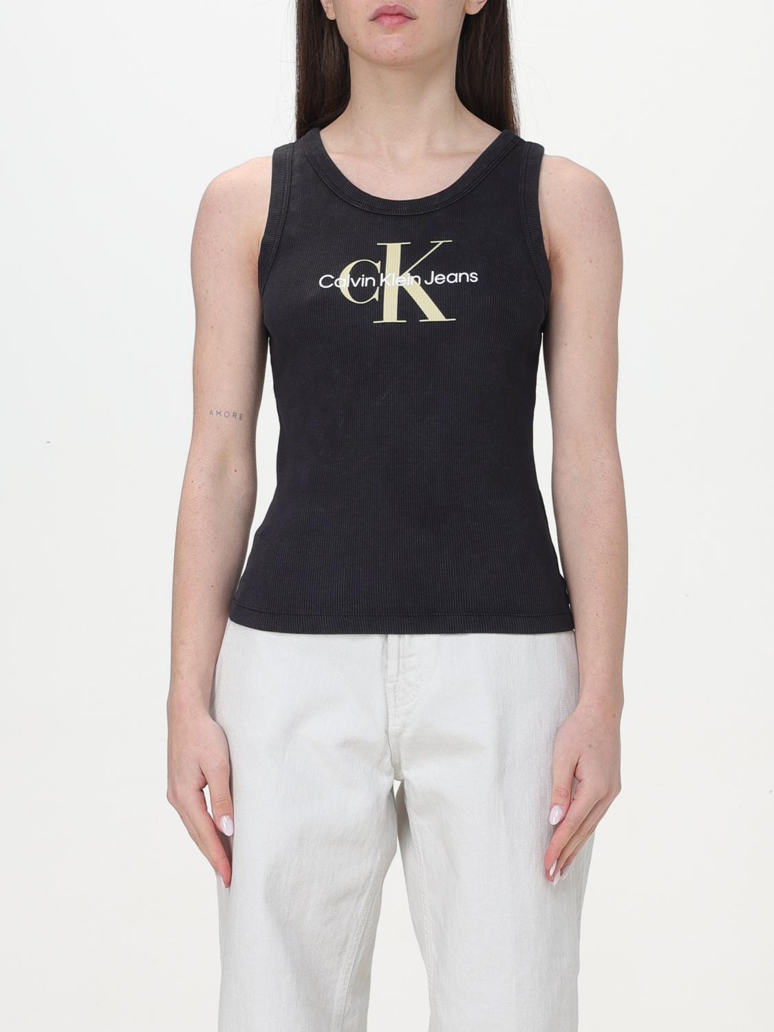 Ck Jeans Top CK JEANS Woman colour Black