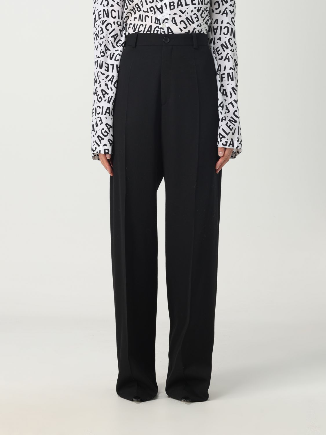 Balenciaga Trousers BALENCIAGA Woman colour Black