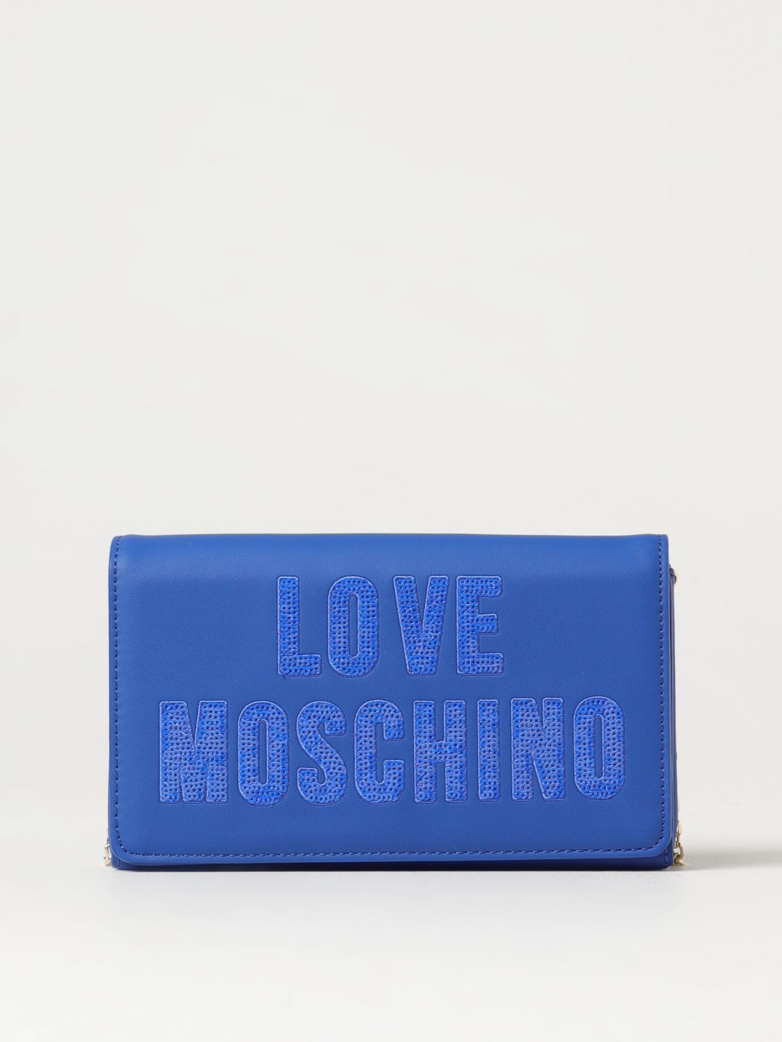 Love Moschino Crossbody Bags LOVE MOSCHINO Woman colour Sapphire