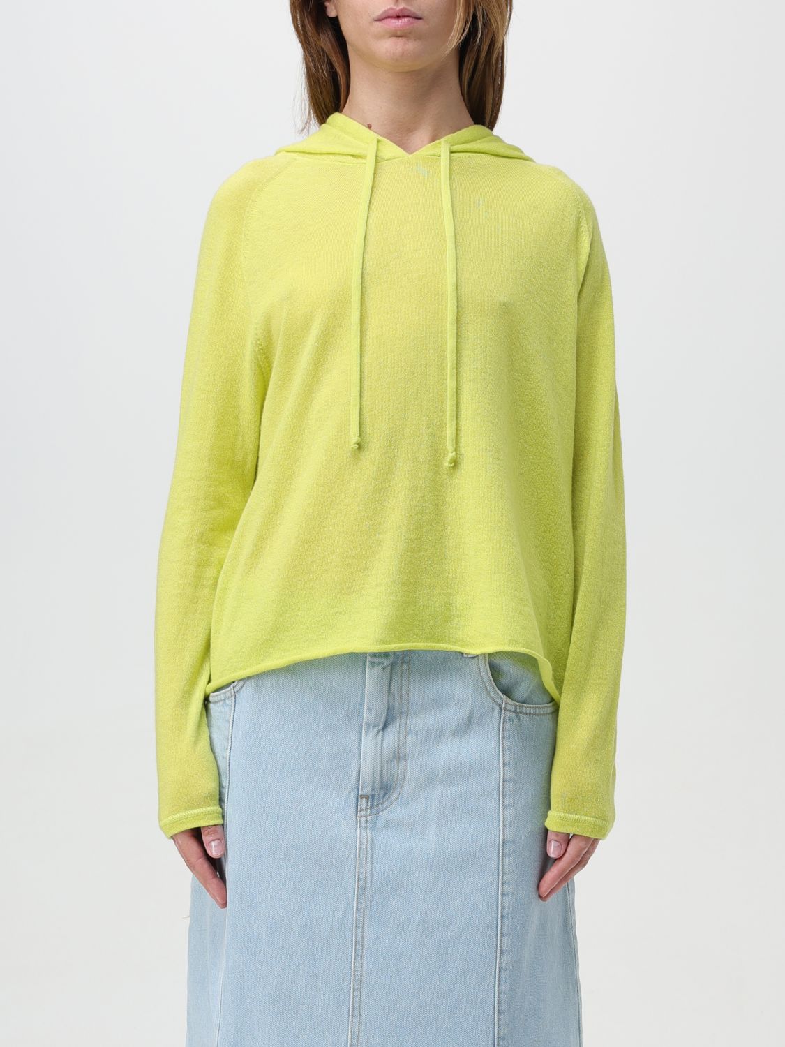 Majestic Filatures Sweatshirt MAJESTIC FILATURES Woman colour Lime