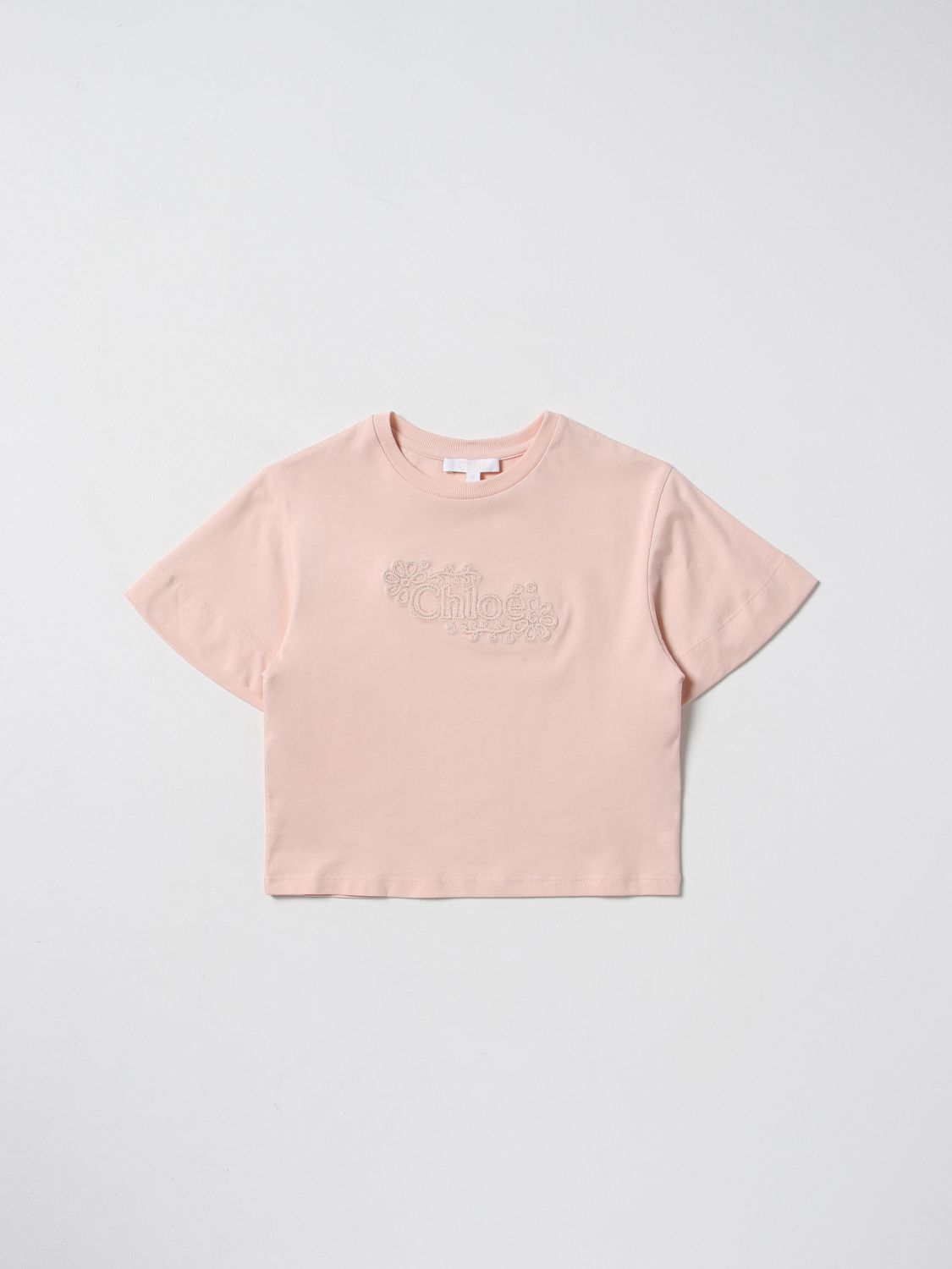 Chloé T-Shirt CHLOÉ Kids colour Pink