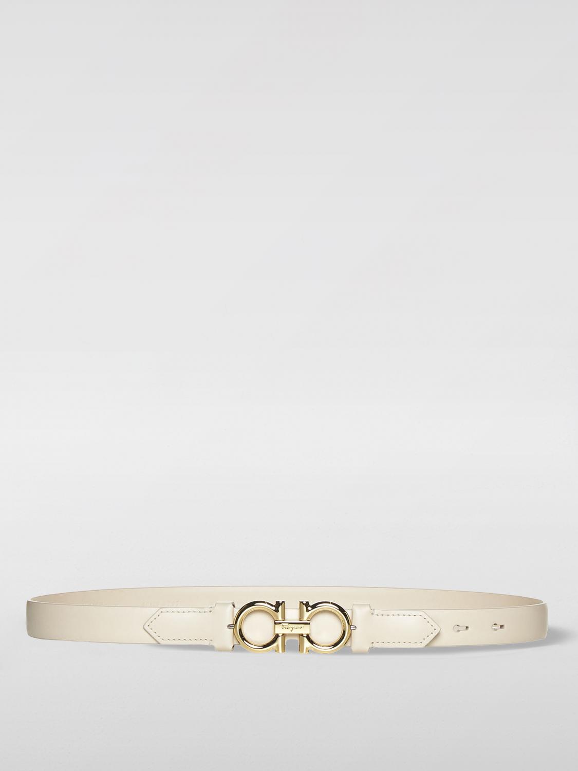 Ferragamo Belt FERRAGAMO Woman colour Ivory