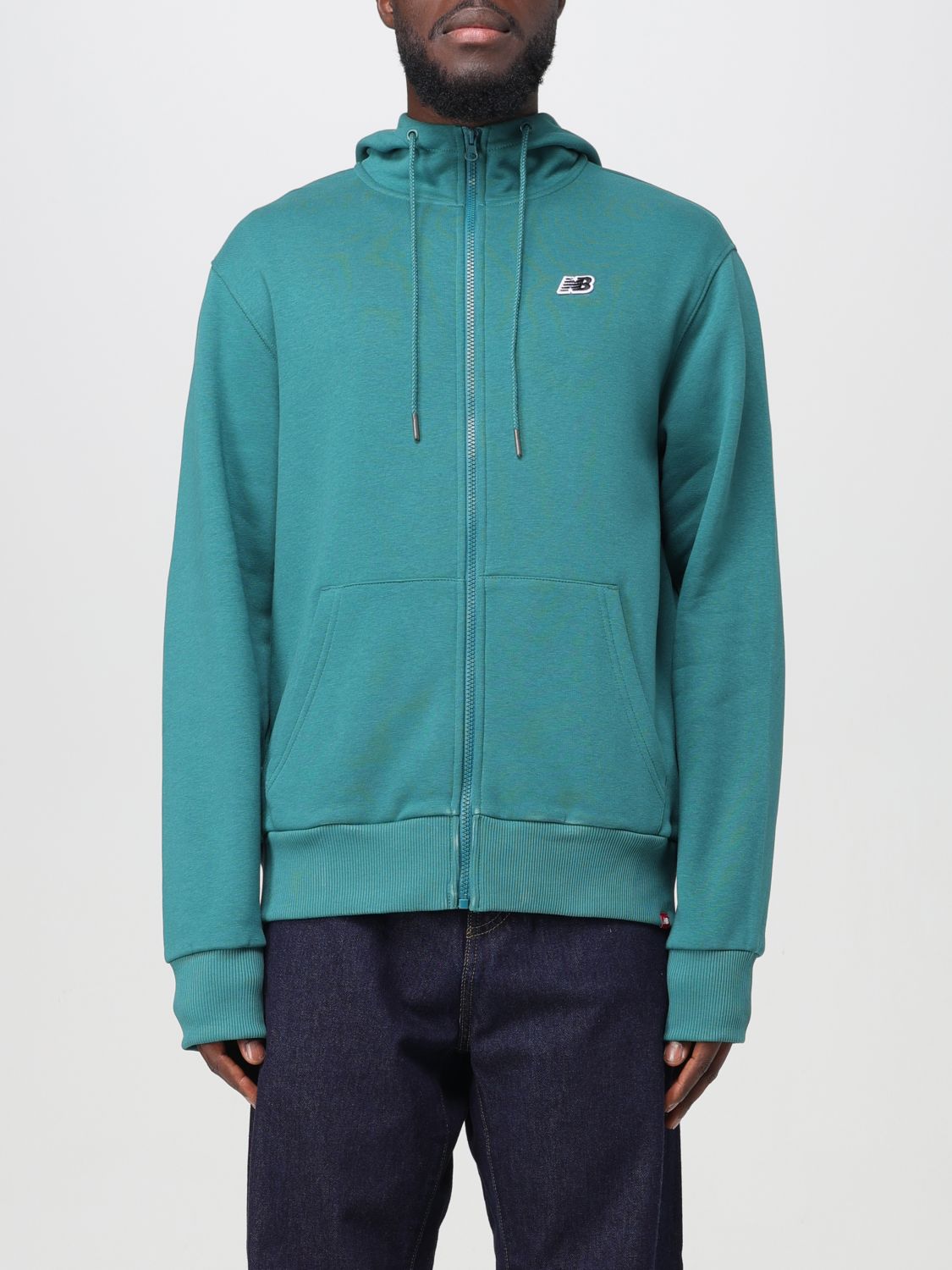 New Balance Sweatshirt NEW BALANCE Men colour Green