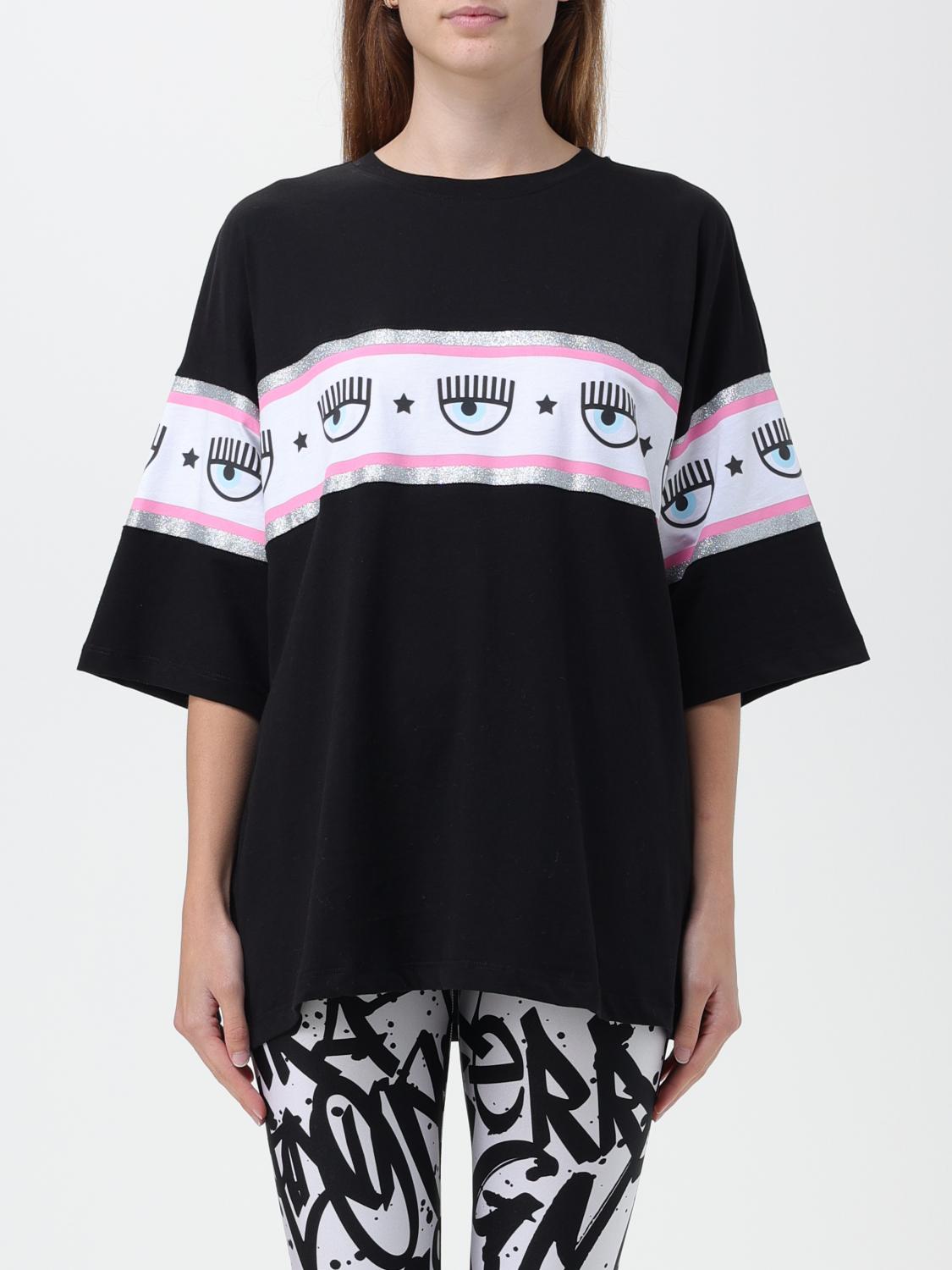 CHIARA FERRAGNI T-Shirt CHIARA FERRAGNI Woman colour Black