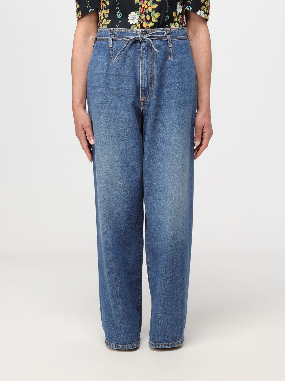 Etro Jeans ETRO Woman colour Blue