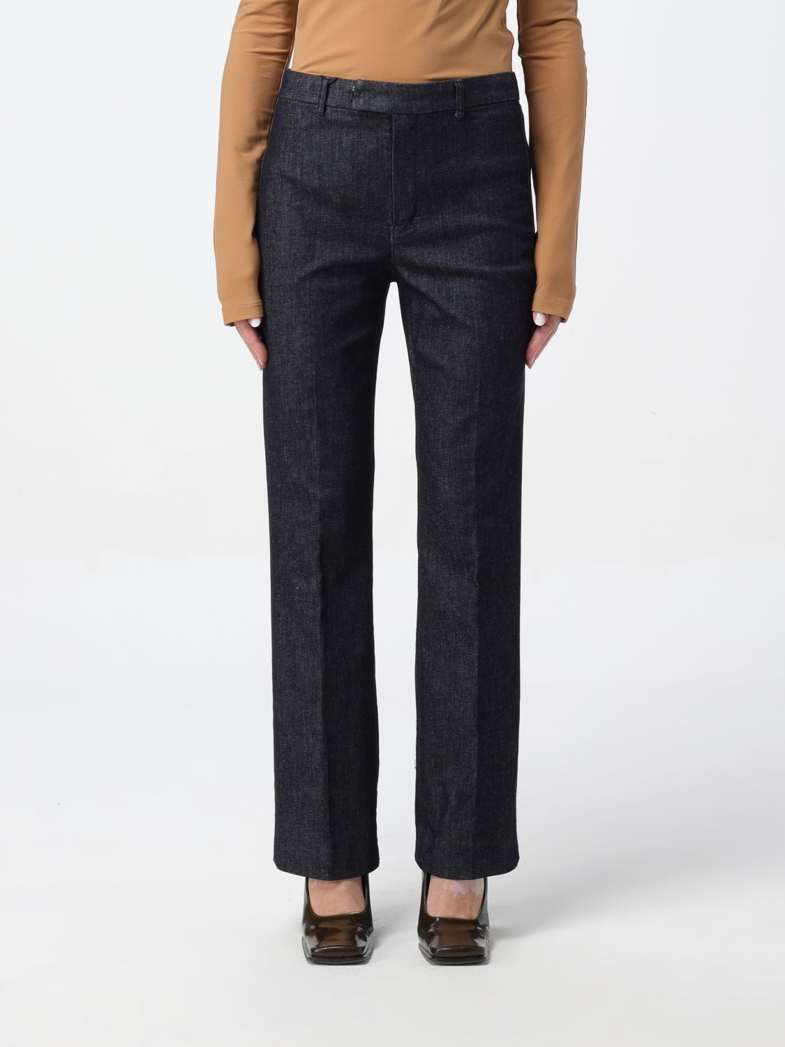  Jeans 'S MAX MARA Woman colour Denim