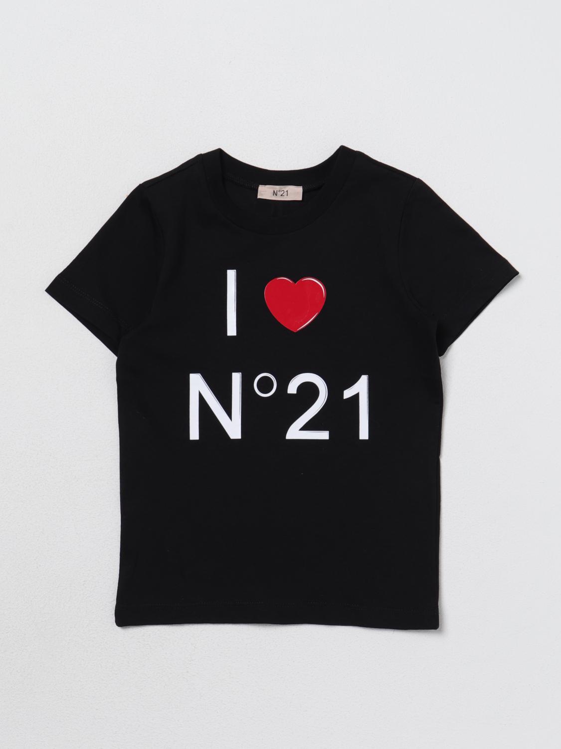 N° 21 T-Shirt N° 21 Kids colour Black