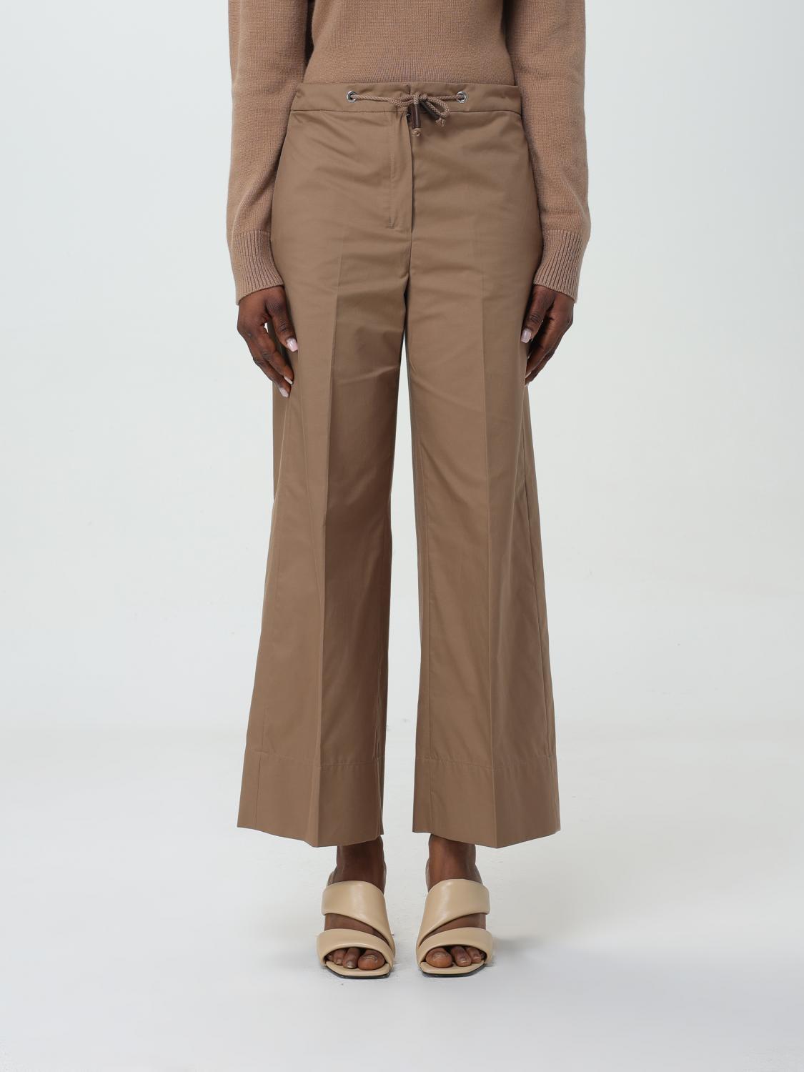  Trousers 'S MAX MARA Woman colour Brown