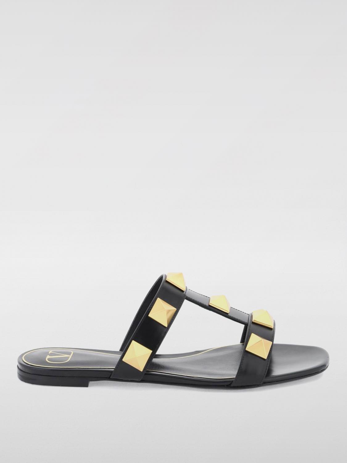 VALENTINO GARAVANI Flat Sandals VALENTINO GARAVANI Woman color Black