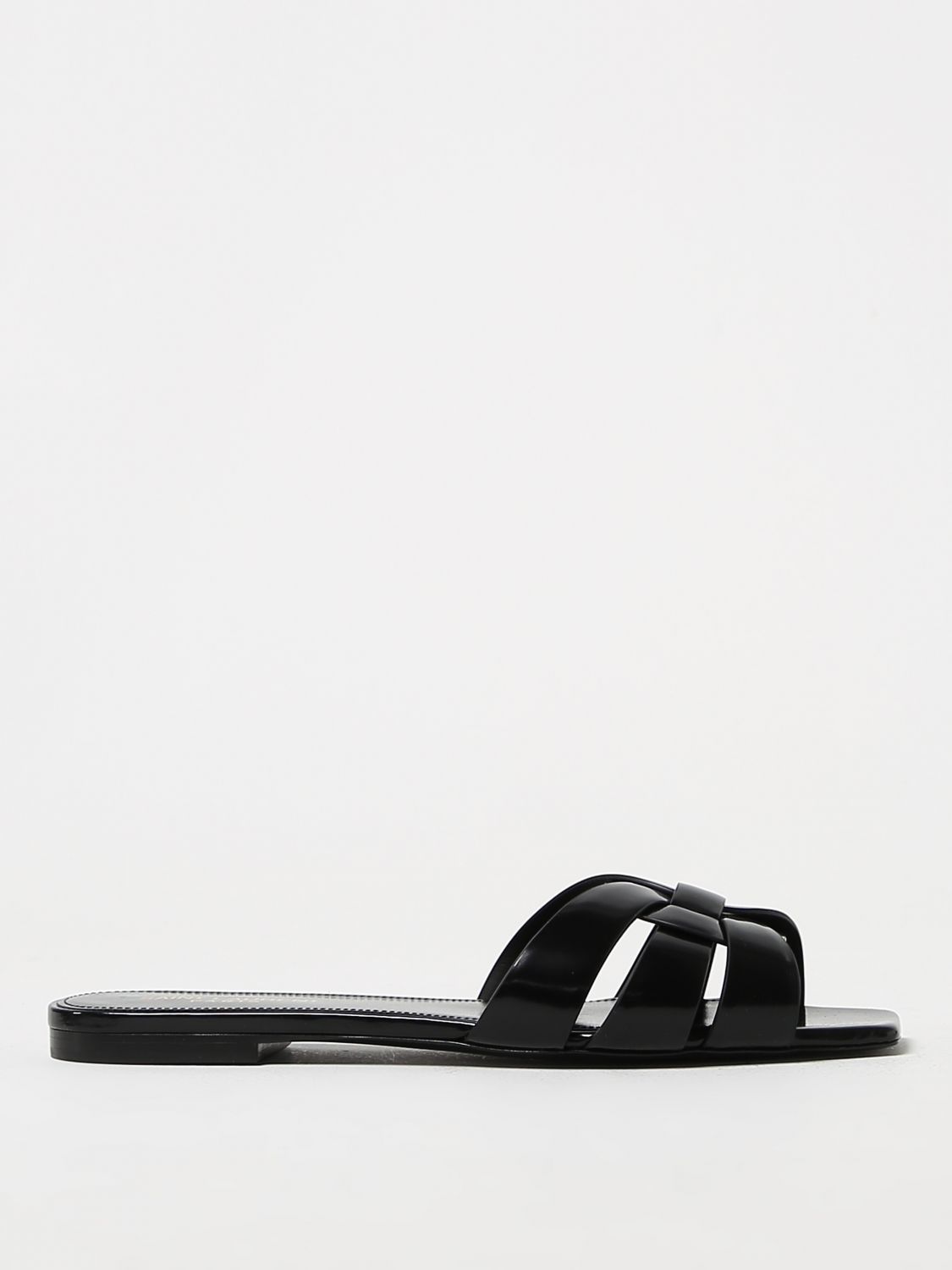 Saint Laurent Flat Sandals SAINT LAURENT Woman colour Black