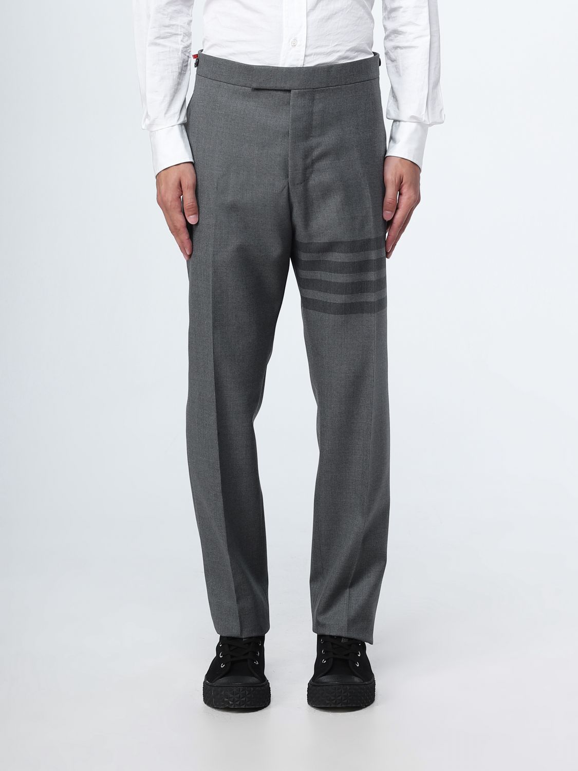 Thom Browne Trousers THOM BROWNE Men colour Grey