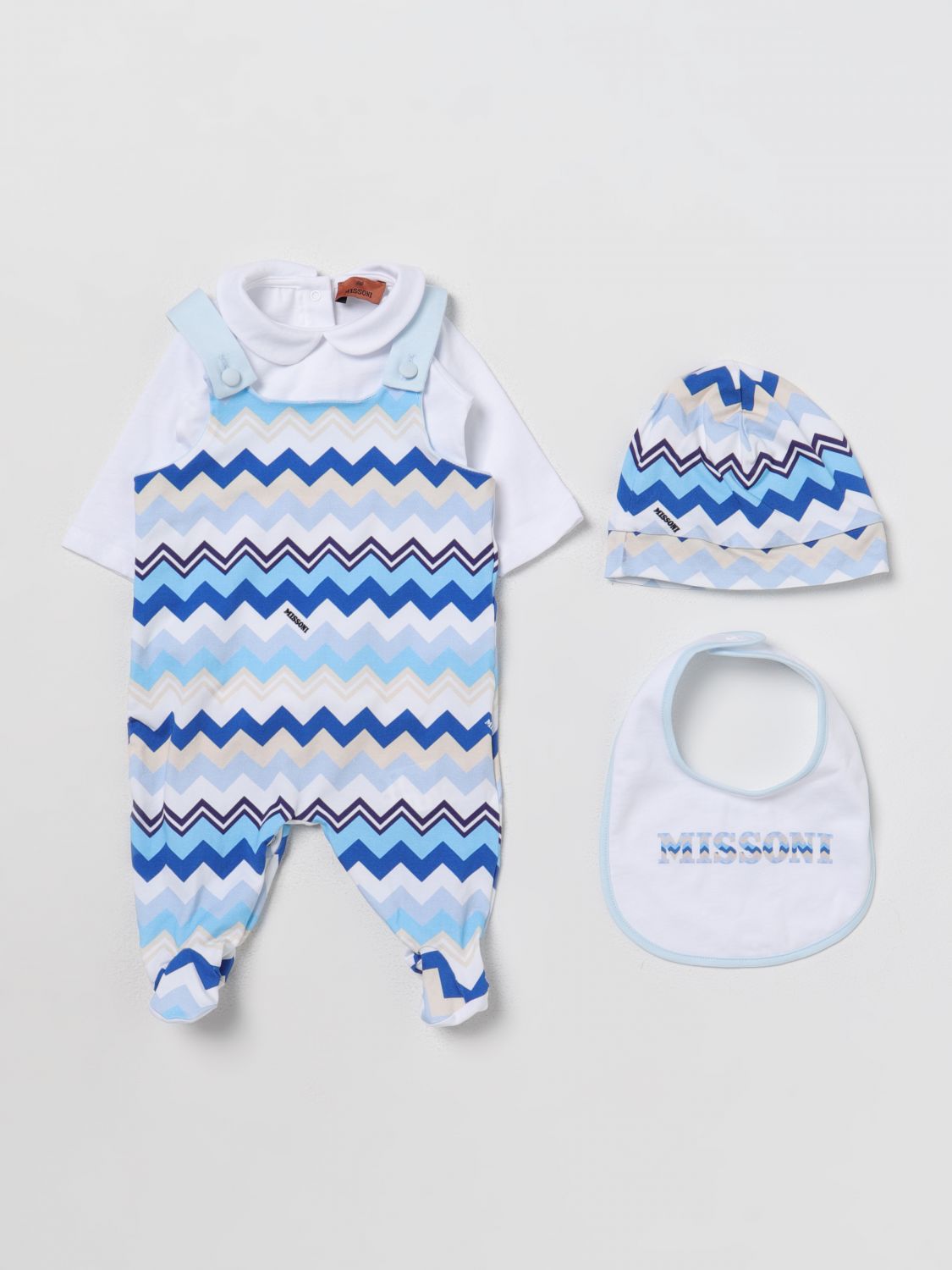 Missoni Tracksuits MISSONI Kids colour Sky Blue