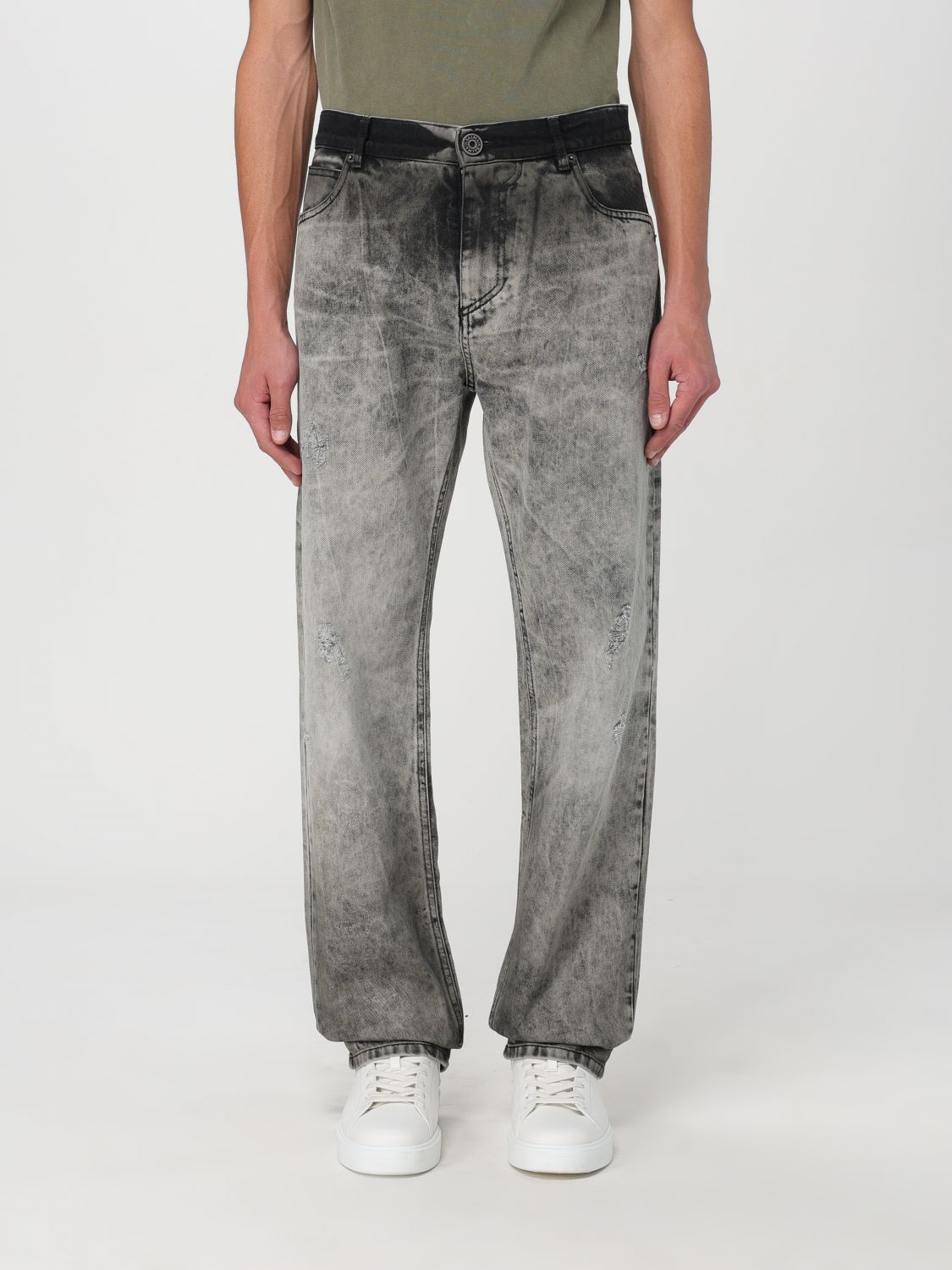 Balmain Jeans BALMAIN Men colour Grey