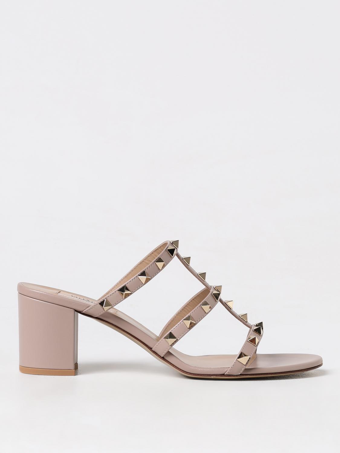 VALENTINO GARAVANI Heeled Sandals VALENTINO GARAVANI Woman color Blush Pink