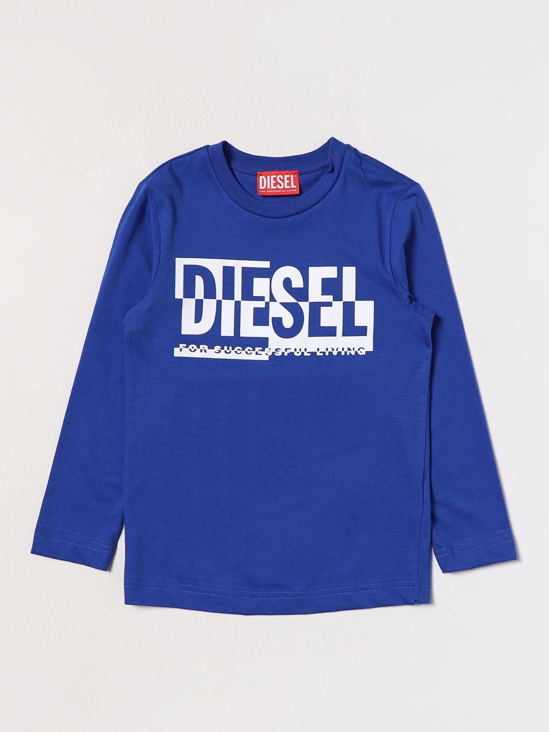 Diesel T-Shirt DIESEL Kids colour Royal Blue