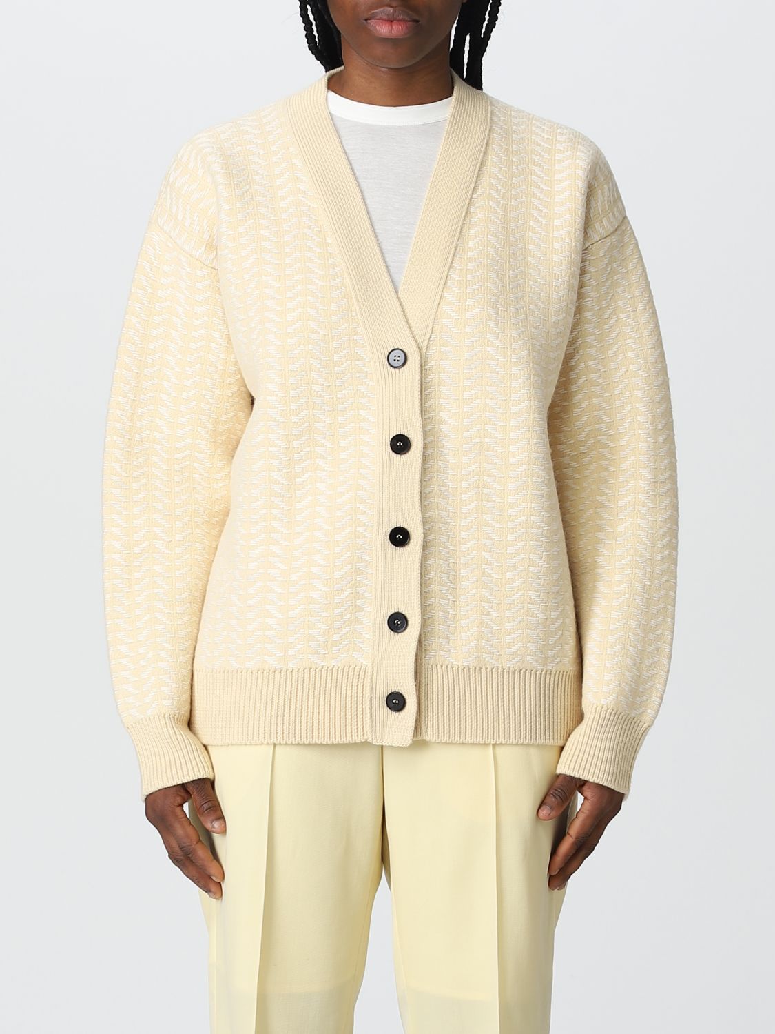 Jil Sander Cardigan JIL SANDER Woman colour Sand