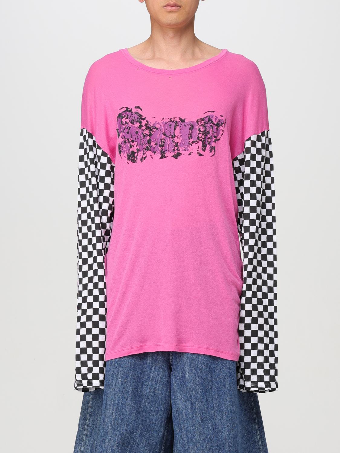 ERL T-Shirt ERL Men color Fuchsia