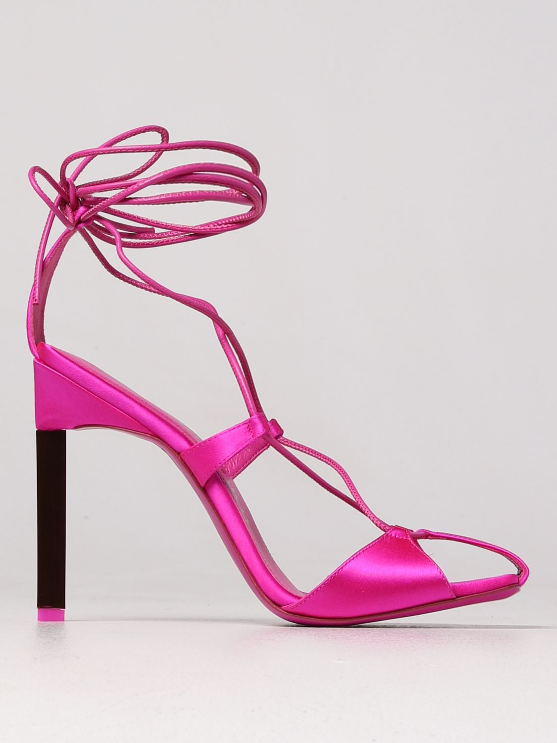 The Attico Heeled Sandals THE ATTICO Woman colour Fuchsia