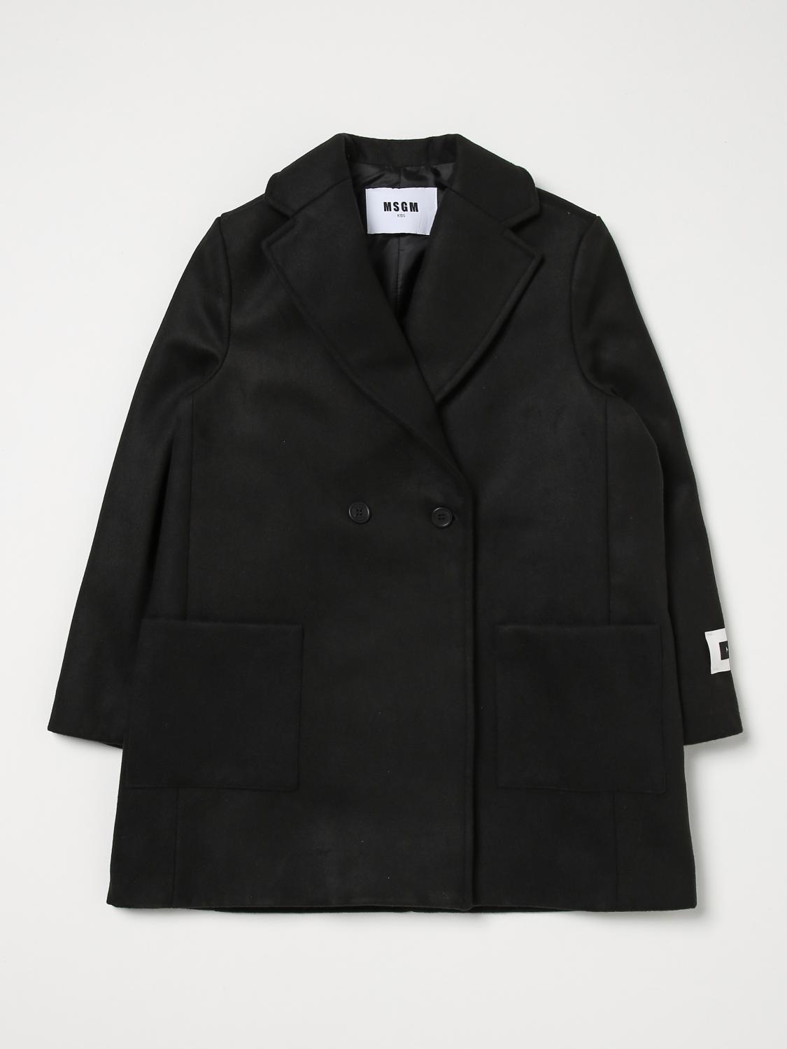 Msgm Kids Coat MSGM KIDS Kids colour Black