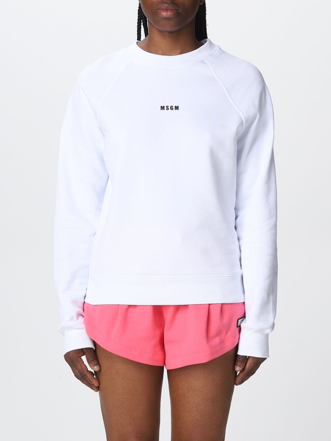 Msgm Sweatshirt MSGM Woman colour White