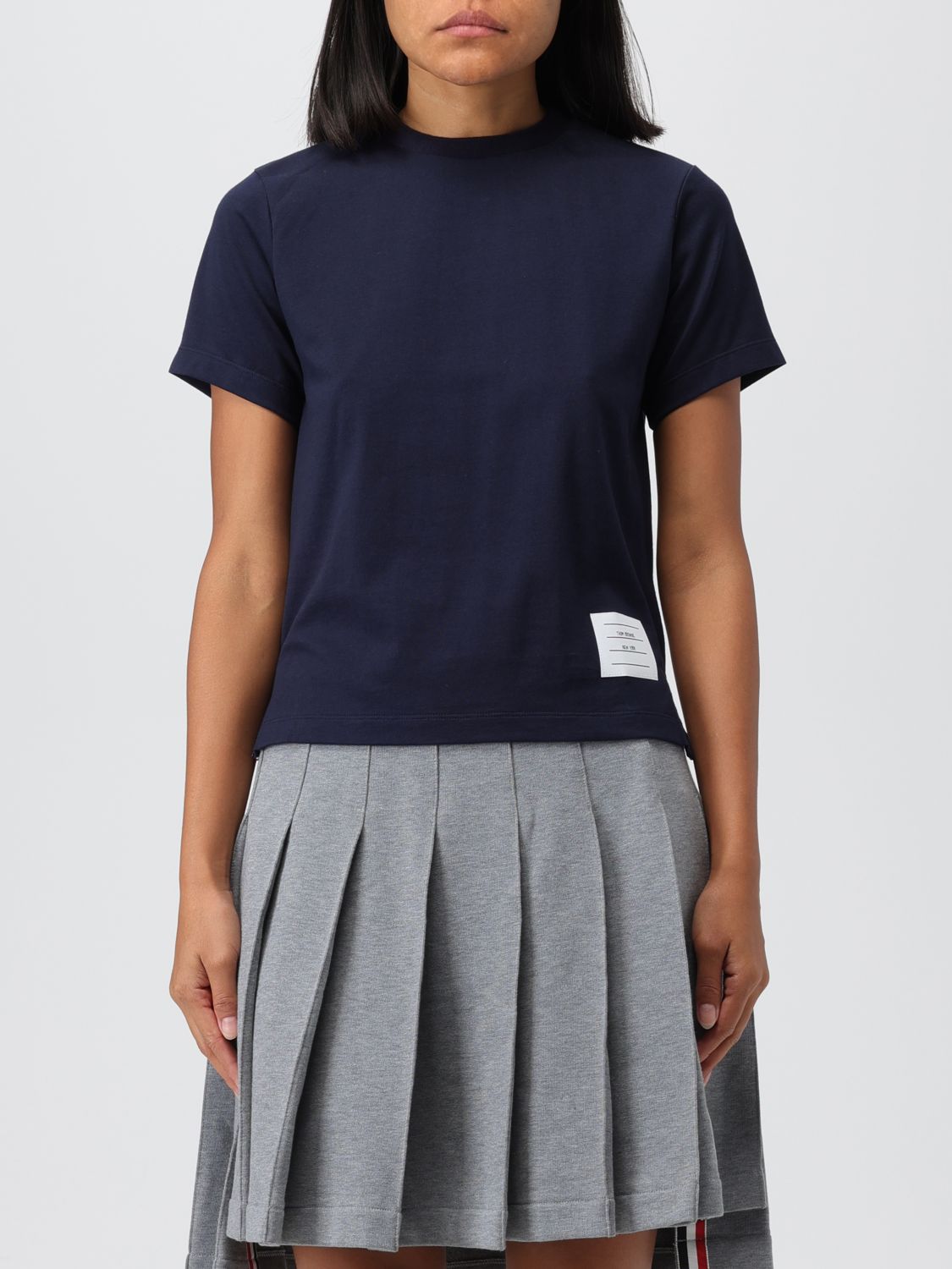 Thom Browne T-Shirt THOM BROWNE Woman colour Blue