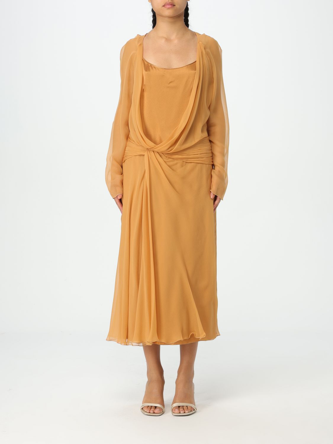 Alberta Ferretti Dress ALBERTA FERRETTI Woman color Brown