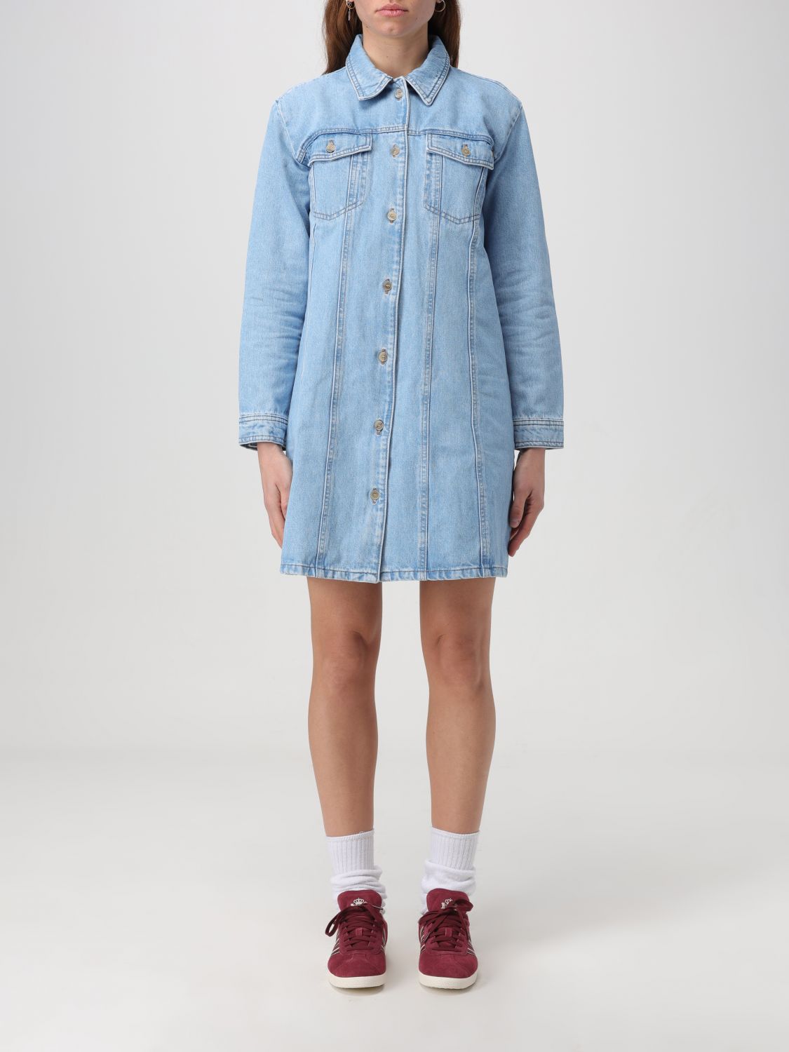 A.P.C. Dress A.P.C. Woman colour Denim