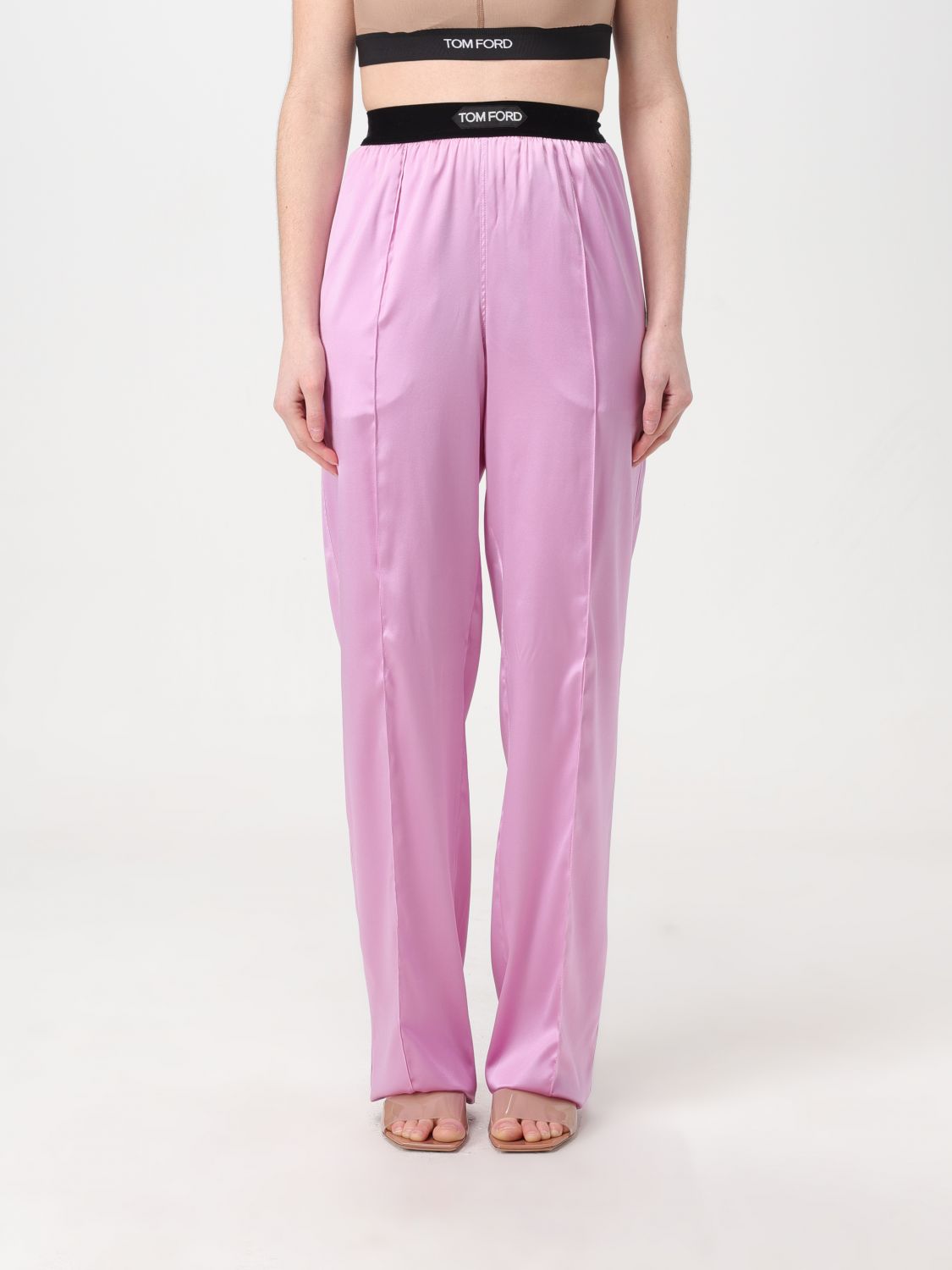 Tom Ford Trousers TOM FORD Woman colour Pink