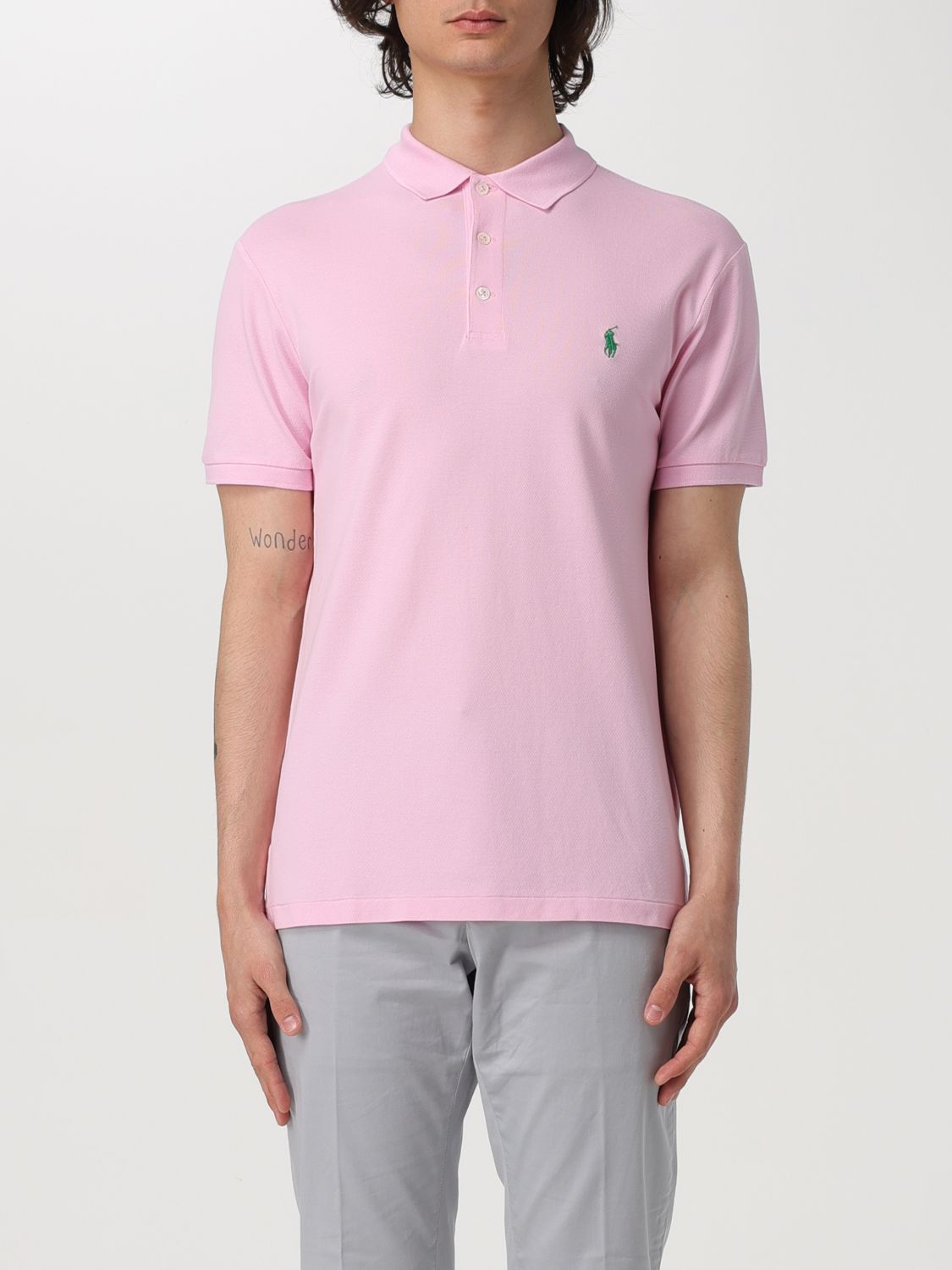 Polo Ralph Lauren Polo Shirt POLO RALPH LAUREN Men colour Pink